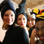 Paloma Germain créatrice de turban à Paris !