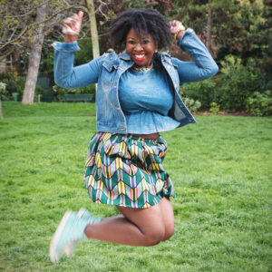 Let's talk about Turquoise Converse and Print Skirt