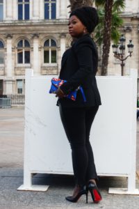 MES POCHETTES IMPRIMEES WAX DE LA CREATRICE MODE VANESSA AUGRIS