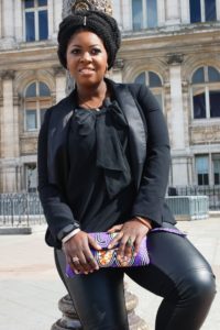 MES POCHETTES IMPRIMEES WAX DE LA CREATRICE MODE VANESSA AUGRIS