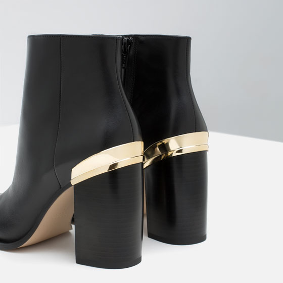 0 PAIRES DE BOTTINES MODE A MOINS DE 100 EUROS ZARA 79.95