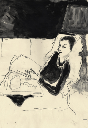 You are currently viewing Richard Haines expose ses croquis à Paris