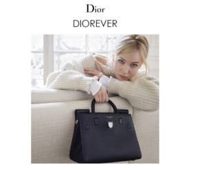 Jennifer Lawrence présente Diorever, nouveau sac signature
