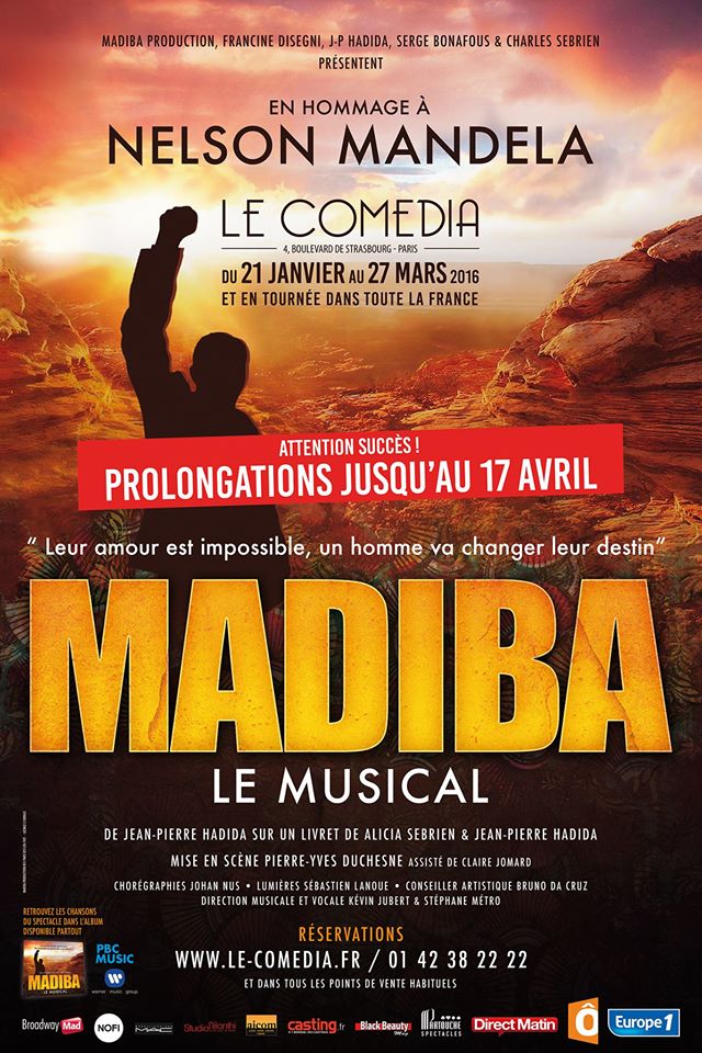 You are currently viewing MADIBA LE MUSICAL : HOMMAGE A NELSON MANDELA