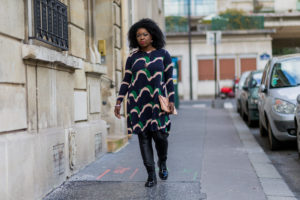 PANTALON SOUS LA ROBE
