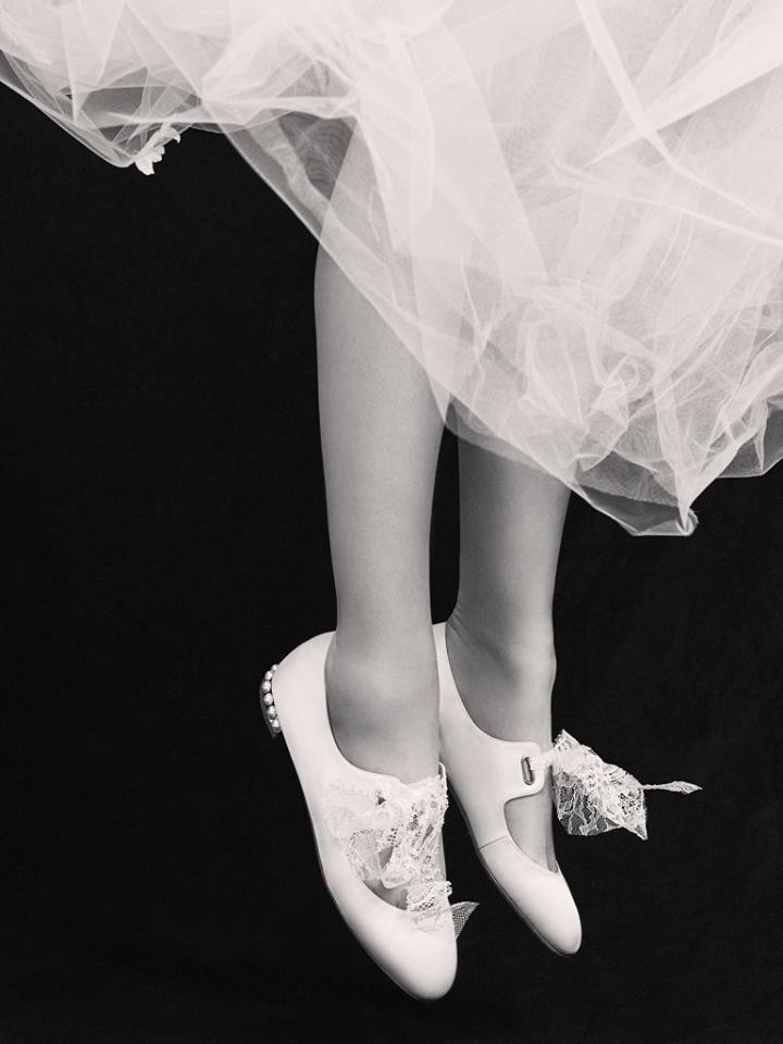 Des chaussures de mariée signées ELIE SAAB