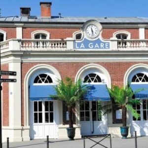 La terrasse du restaurant La Gare