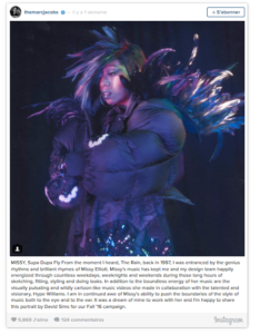 Missy Elliott, star de la nouvelle campagne Marc Jacobs