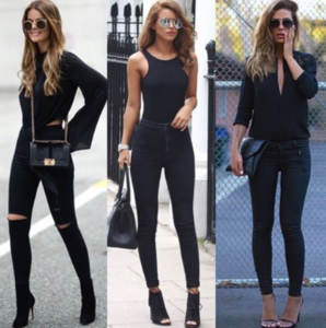 Le slim noir