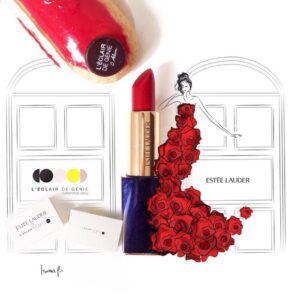 Coup de coeur pour la collaboration beauté et gourmande de Estée Lauder x Eclair du Génie