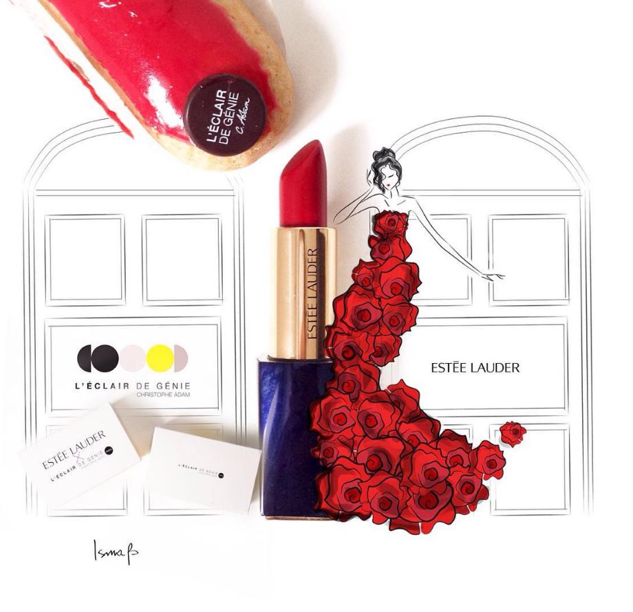 Coup de coeur pour la collaboration beauté et gourmande de Estée Lauder x Eclair du Génie