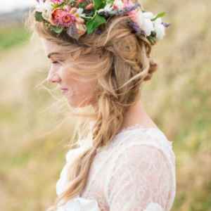 COIFFURE : MES 10 IDEES DE COURONNES DE FLEURS SUR PINTEREST