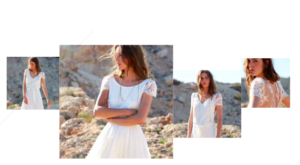la collection de mariage Sézanne x Laure de Sagazan