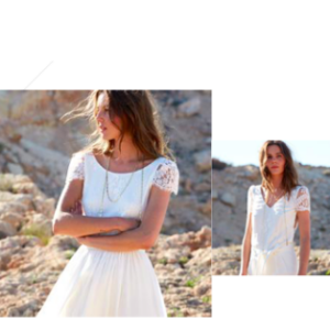 la collection de mariage Sézanne x Laure de Sagazan
