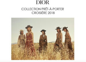 Lire la suite à propos de l’article DIOR : COLLECTION PRET-A-PORTER CROISIERE 2018