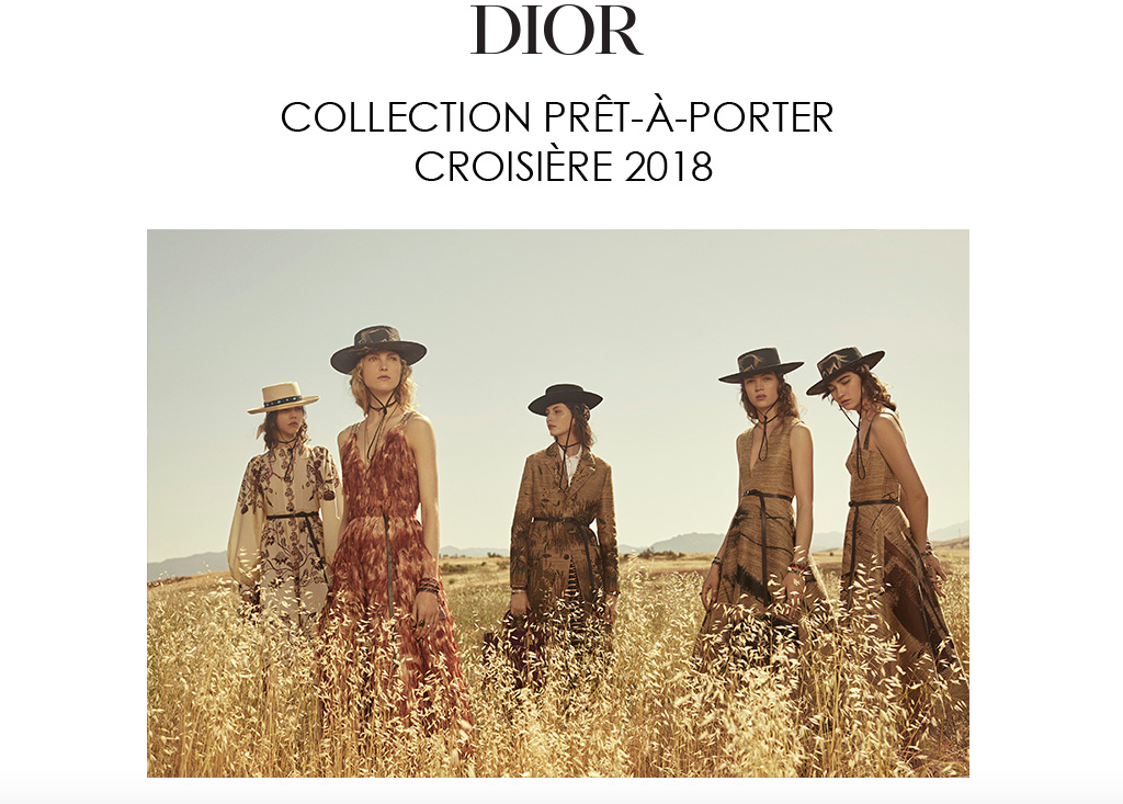 You are currently viewing DIOR : COLLECTION PRET-A-PORTER CROISIERE 2018
