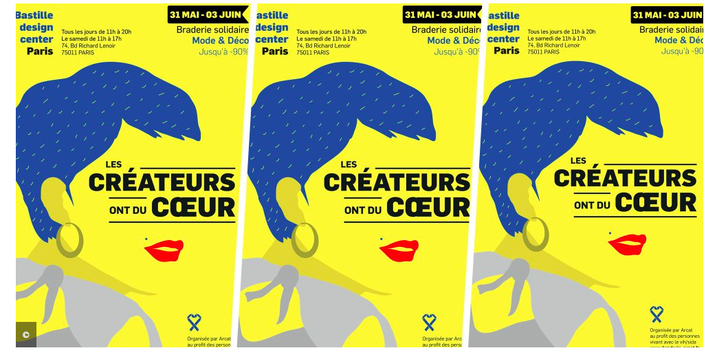 You are currently viewing SOLIDARITE SIDA : 37è EDITION DE LA BRADERIE LES CREATEURS ONT DU CŒUR PAR L’Arcat