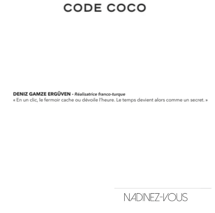 code coco 9 hommages CODE COCO : 9 FEMMES RENDENT HOMMAGE A GABRIELLE CHANEL