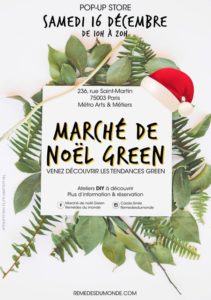 Lire la suite à propos de l’article LE MARCHE DE NOEL GREEN MADE IN FRANCE