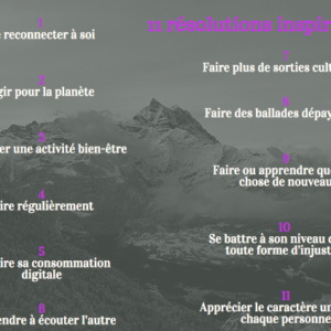 11 résolutions inspirantes