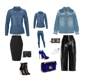 MODE LA CHEMISE EN JEANS