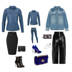 MODE LA CHEMISE EN JEANS