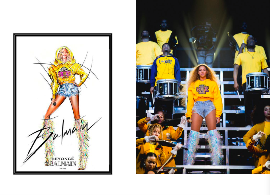 You are currently viewing Collaboration mode : Maison Balmain x Beyoncé