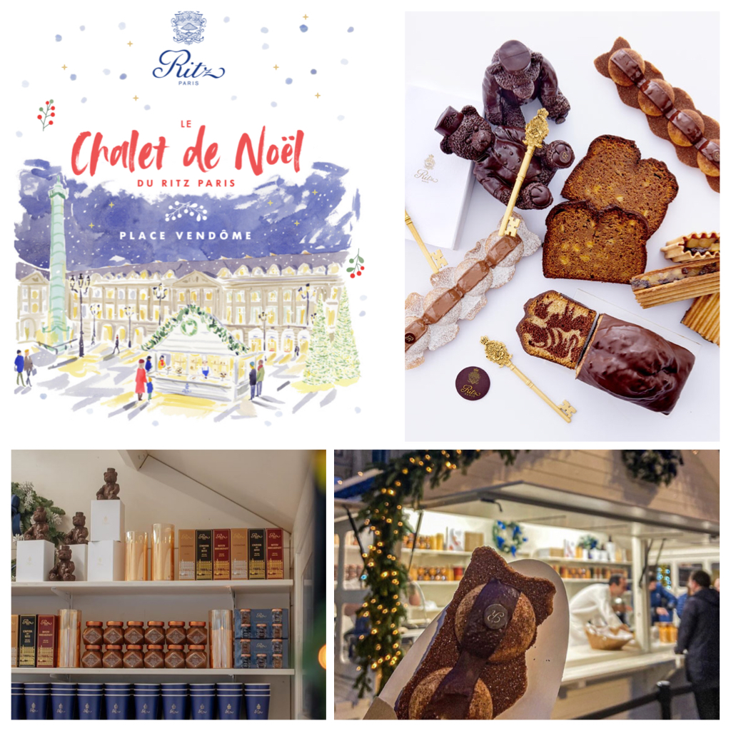 Goûter gourmand : le Chalet de Noël du RITZ PARIS, Place Vendôme