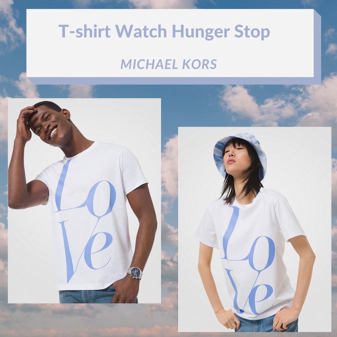 Le t-shirt unisexe Watch Hunger Stop  par Michael Kors