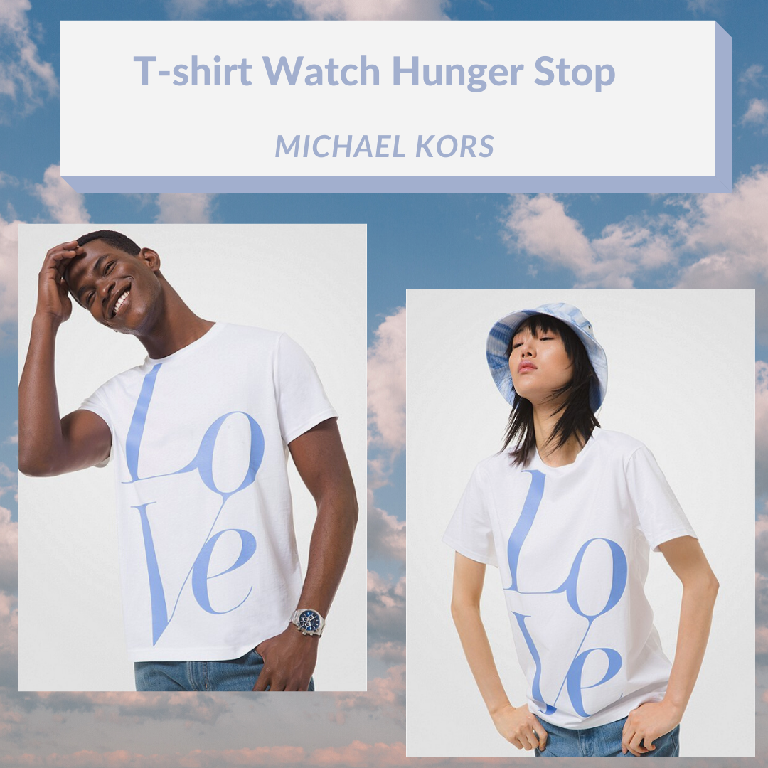 You are currently viewing Le t-shirt unisexe Watch Hunger Stop  par Michael Kors