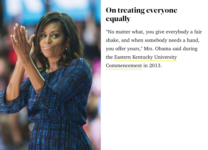 Les Citations Inspirantes De Michelle Obama Nadinez Vous