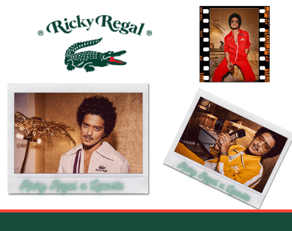 You are currently viewing Ricky Regal : Bruno Mars revisite le vestiaire Lacoste