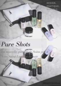 Découvrez Pure Shots, la nouvelle gamme de Soins par Yves Saint Laurent Beauté