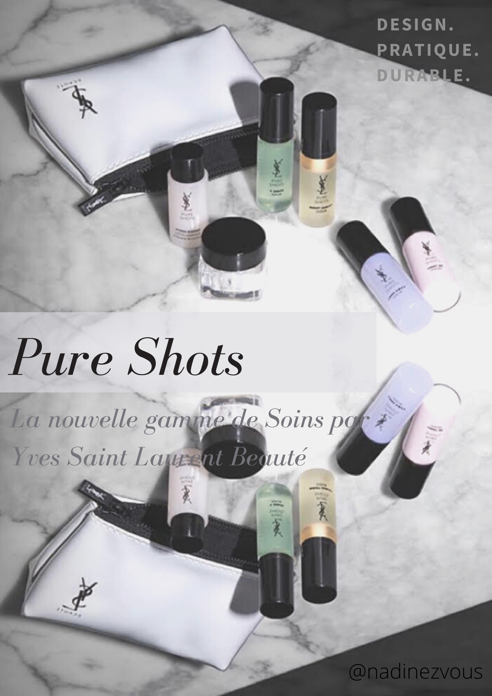 Lire la suite à propos de l’article Découvrez Pure Shots, la nouvelle gamme de Soins par Yves Saint Laurent Beauté
