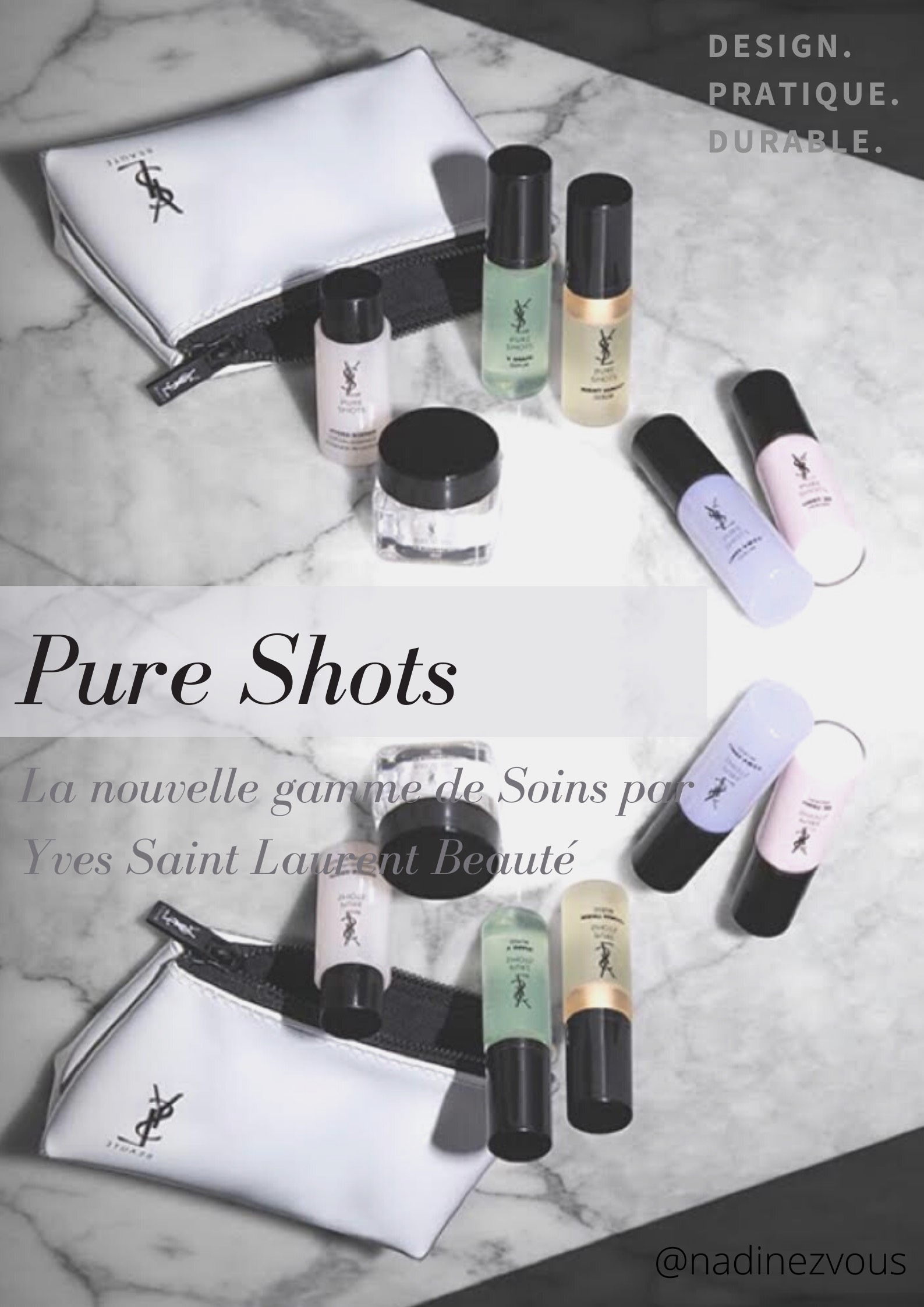 You are currently viewing Découvrez Pure Shots, la nouvelle gamme de Soins par Yves Saint Laurent Beauté