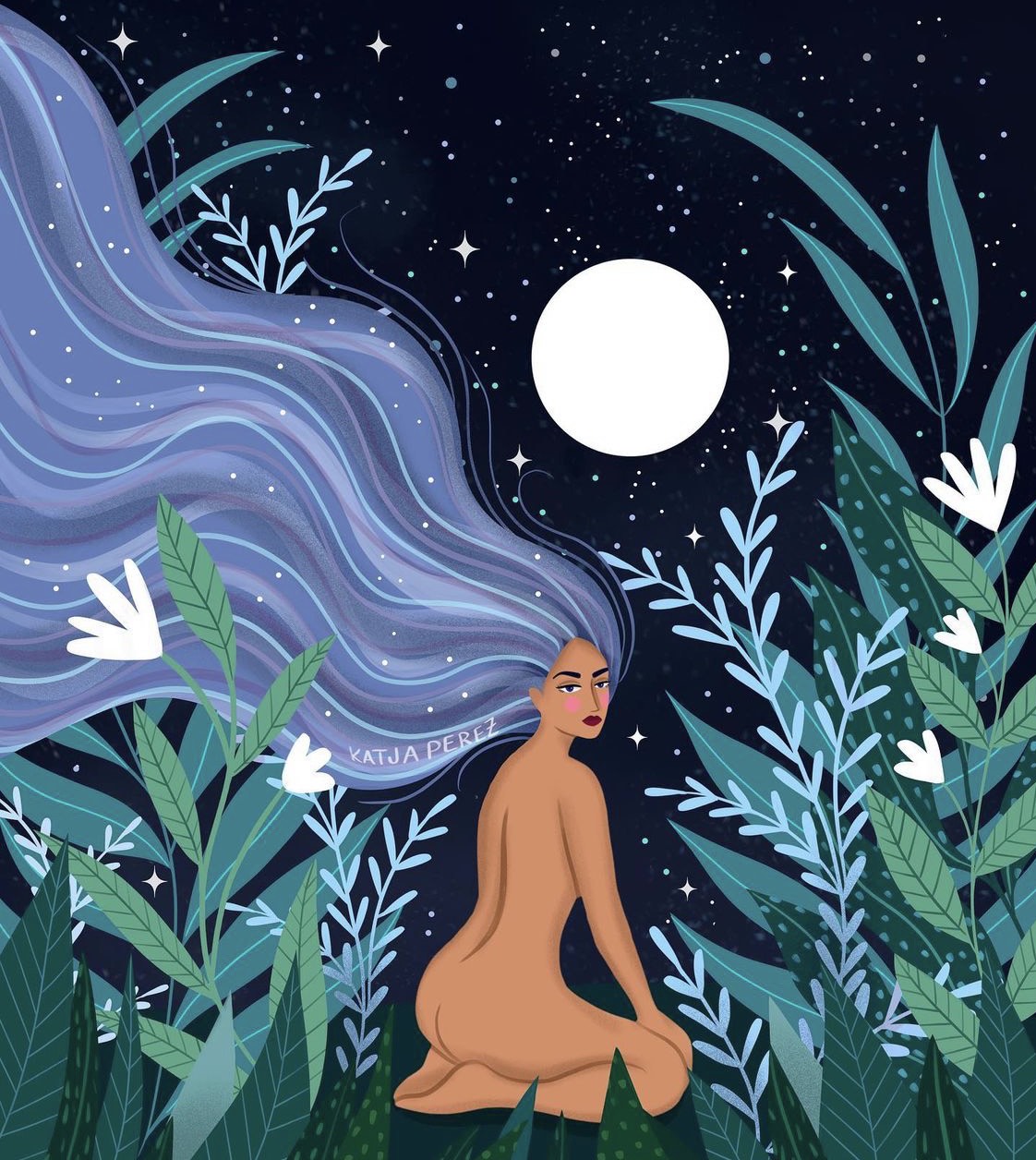 Mantras pour la pleine lune en Verseau du 22 août