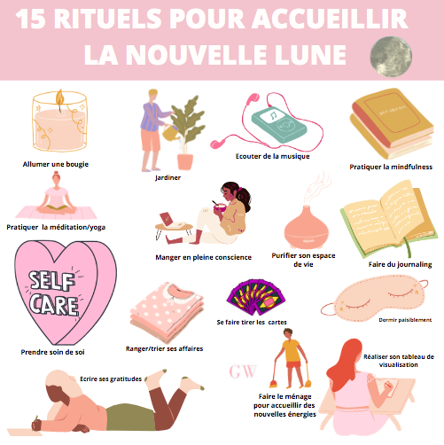 You are currently viewing 15 rituels pour accueillir la nouvelle lune