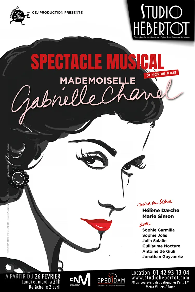 You are currently viewing Critique Théâtre : « Mademoiselle Chanel » au Studio Hébertot