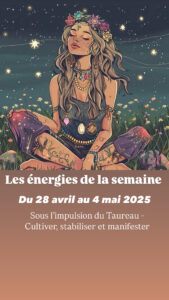 Cette semaine, on ralentit pour mieux planter les graines de nos rêves 🌱. Sous l'impulsion du Taureau, stabilise tes fondations, ressens ton futur déjà accompli et manifeste ta réalité idéale.