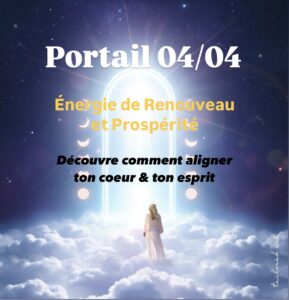 Aujourd’hui, je te partage une guidance spéciale autour d’un événement sacré : le portail énergétique du 04/04. Ce moment vibratoire puissant t’invite à te reconnecter à ton cœur, à poser de nouvelles intentions, et à accueillir les énergies d’ancrage, d’amour, et de prospérité. Dans le dernier épisode du podcast EntreNadinezvous, je t’invite à découvrir les messages du jour, à faire un rituel tout doux, et à répéter des affirmations puissantes pour t’aligner avec cette fréquence magique.