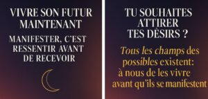 Et si la clé de la manifestation, c’était d’incarner son futur avant même qu’il n’arrive ? Dans cet épisode, je te guide dans l’art de vivre tes désirs comme s’ils étaient déjà là, car ton cerveau ne fait pas la différence entre le réel et l’imaginé.