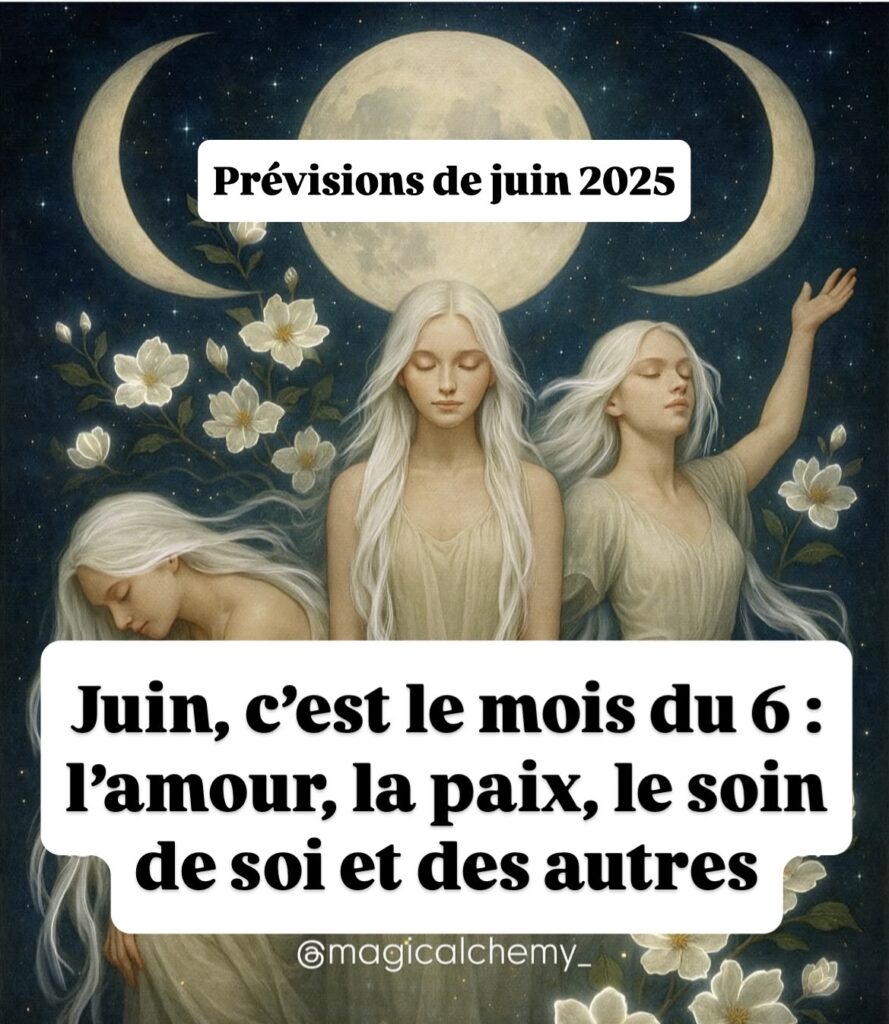 Prévisions de Juin 2025 énergies, astrologie et numérologie