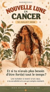 Aujourd'hui, nous allons parler de la Nouvelle Lune en Cancer. Mais surtout... nous allons parler de cette armure que beaucoup d'entre nous portent sans même s'en rendre compte. Cette armure qui nous fait croire que nous devons toujours être forts. Toujours aller bien. Toujours gérer. Et si nous déposions cette armure quelques instants ?
