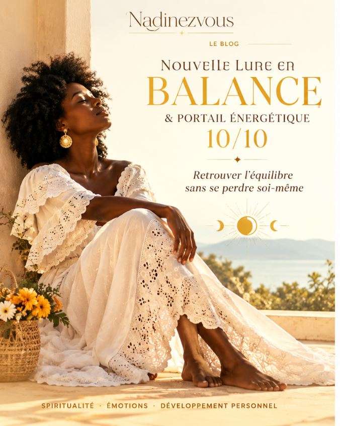 Nouvelle Lune en Balance du 10 octobre 2026 : portail 10/10, retrouver l'équilibre sans se perdre soi-même